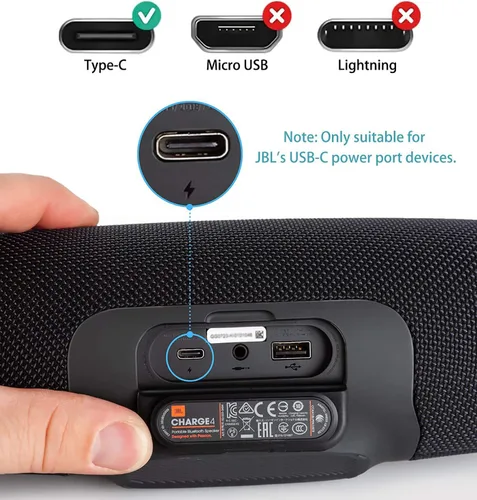 Miniatura 2 de Cargador de carga compatible con JBL Charge 4, Charge5, Charge 6, JBL Flip 5, Flip 6, Flip 7, JBL Pulse 4 Pulse 5, Clip4, Clip5 Auriculares