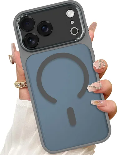 Miniatura 9 de ZIYE - Funda magnética para iPhone 13 Pro Max de 6.7 pulgadas, color negro Compatible with MagSafe, Soft TPU, Clear, Full Camera Lens Protection