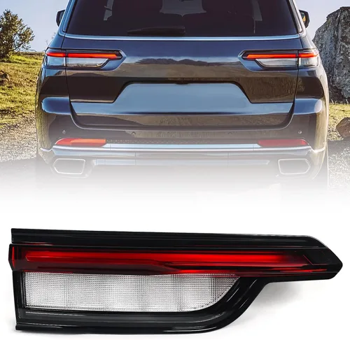 Huray Luz Trasera Interior Izquierda Compatible con Jeep Grand Cherokee L 2021-2024 OE Fábrica Luz Trasera LED Luz de Repuesto para el Lado del LH