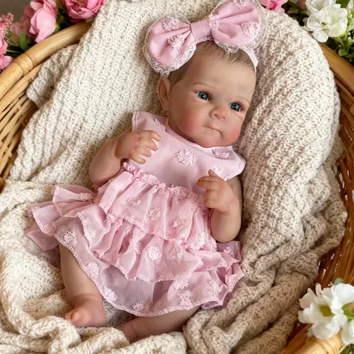 OtardDolls Muñecas Bebé Reborn de 20 Pulgadas Muñecas de Recién Nacido Cuerpo Completo de Vinilo Suave de Aspecto Real Realistas que Parecen Reales