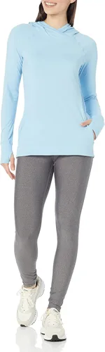 Miniatura 4 de Tienda Essentials Sudadera con capucha para mujer Brushed Tech Stretch Popover (disponible en tallas extragrandes)