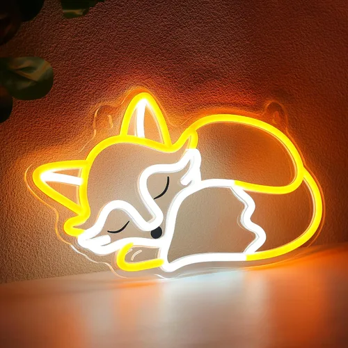 Miniatura 10 de YuanDian Letrero de neón de elefante, luces de neón de animales para dormitorio, sala de estar, decoración de pared, regalos de fiesta de cumpleaños