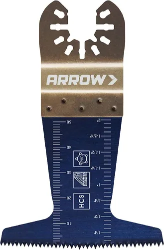 Miniatura 8 de Arrow OSC104-1 - Hoja oscilante de madera para madera dura, madera, PVC, paneles de yeso, universal, se adapta a la mayoría de multiherramientas