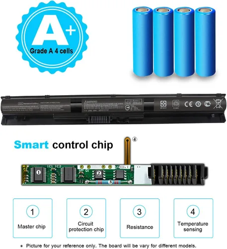 Miniatura 4 de 800049-001 KI04 K104 Batería para HP Pavilion 17-g 17t-s 15-ab 15t-ab 15-an 15-ab223cl 15-ab243cl 15-ab247cl 17t-s100 17-g119dx 17-g192dx 17-g133cl