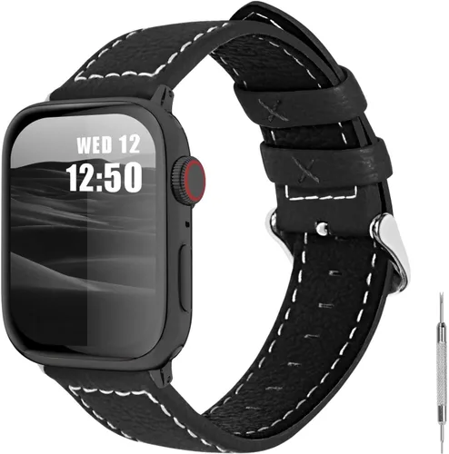 Miniatura 4 de Fullmosa Correa de repuesto compatible con 42mm, 38mm, correas originales de cuero