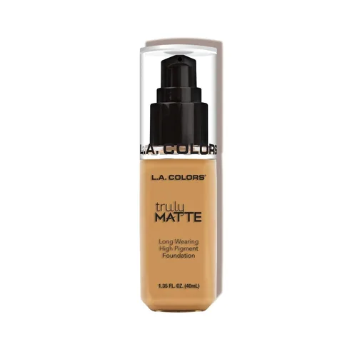 Miniatura 26 de L.A. Colors Base Mate Verdadera, Bronceado Profundo CLM361 (Paquete de 2)