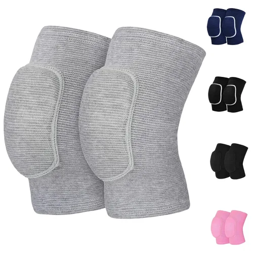 Miniatura 9 de HISFFOG Rodilleras de voleibol para mujeres, hombres, jóvenes, niñas, niños, rodilleras para voleibol, baloncesto, fútbol, baile, yoga, tenis