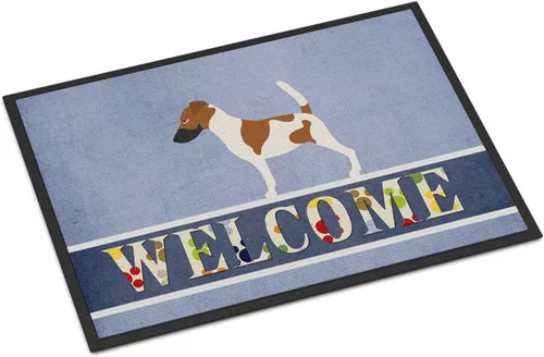 Miniatura 115 de Caroline's Treasures BB8321JMAT - Felpudo de bienvenida Berger Picard de 24 x 36 pulgadas, tapete azul para puerta delantera, para interiores