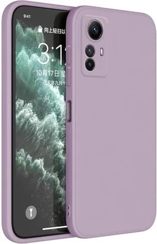 Miniatura 22 de Funda de silicona TPU compatible con Redmi Note 12 Pro 5G (6.67 pulgadas), funda de funda, color blanco antiguo