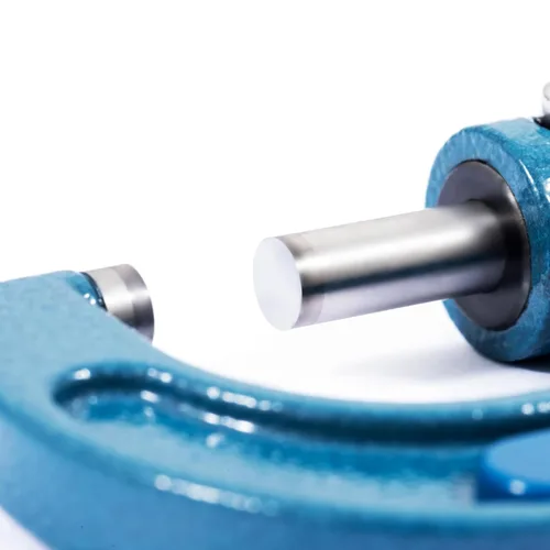 Miniatura 4 de PEC Tools Micrómetro exterior de 0-1", herramienta de medición de precisión de grado industrial, acero endurecido, micrómetro de alta precisión