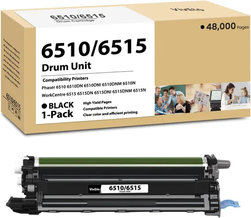 Phaser 6510 WorkCentre 6515 Unidad de imagen de repuesto negro para impresoras Xerox 6510 6515 108R01420 para Phaser 6510DNM 6510DN WorkCentre 6515