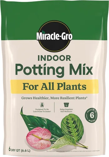 Miniatura 15 de Miracle-Gro Mezcla para Macetas de Interior, Mezclada para una Variedad de Plantas de Casa, Alimenta hasta por 6 Meses, 16 qt.