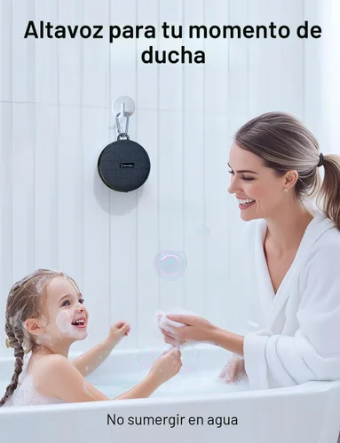 Miniatura 5 de Altavoz Bluetooth portátil Onforu para bicicleta, impermeable IP65, mini altavoces de ducha al aire libre para viajes, altavoz inalámbrico