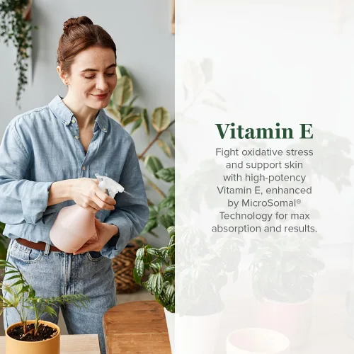 Miniatura 2 de Global Healing - Gotas líquidas orgánicas de vitamina E de 40 mg - D-alfa tocoferol natural 15% α-tocoferol - Aceite de vitamina E líquido vegano