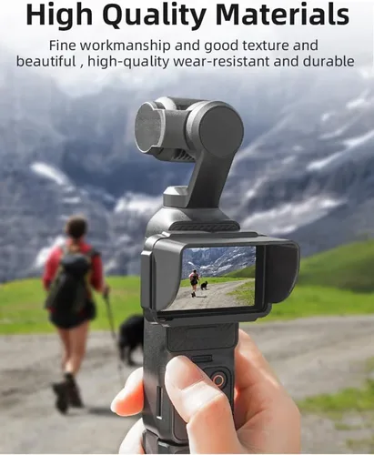Miniatura 6 de Para DJI Osmo Pocket 3 4 Pantalla Parasol Cubierta Hard PC Sun Hood Protector Accesorios