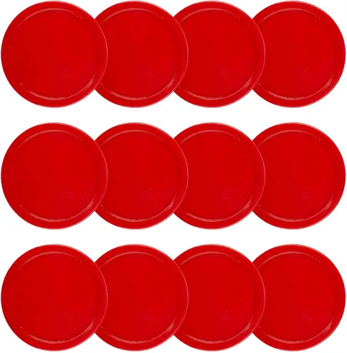 Miniatura 9 de Paquete de 12 discos de hockey de aire de 2.5 pulgadas para mesa de tamaño pequeño
