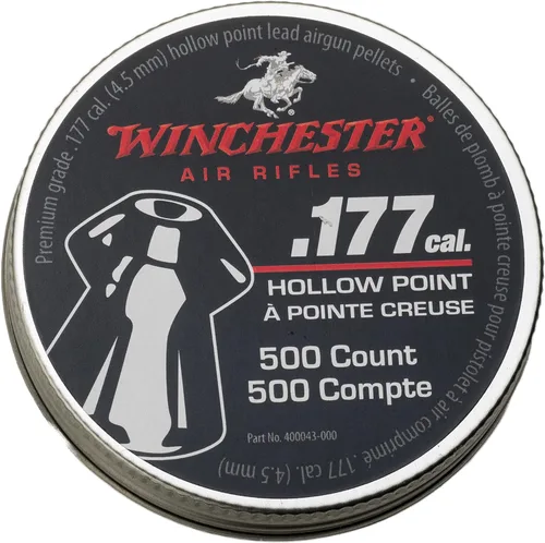 Miniatura 7 de Daisy 987418-446 Win 500 ct .177, Hollow Point Pellets