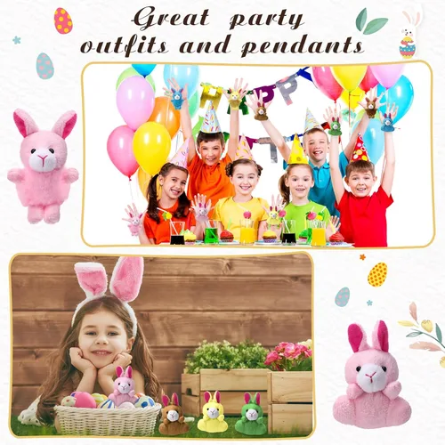 Miniatura 5 de Deekin Paquete de 100 mini animales de peluche a granel, juguetes de animales de peluche pequeños, juego de llaveros de animales de peluche, premios