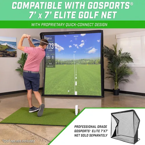 Miniatura 5 de Pantalla de Impacto para Simulador de Golf GoSports - Elija 6.5 pies x 7 pies o 9 pies x 7 pies