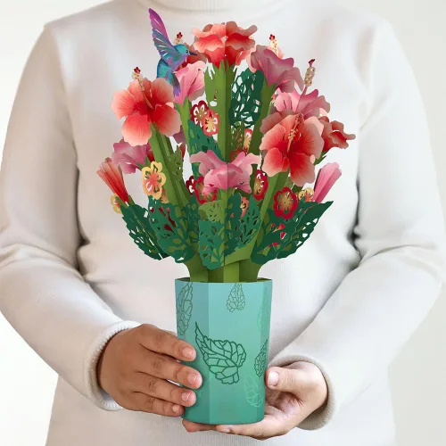 Miniatura 28 de Lovepop Ramo de Flores de Papel Desenfundable de Todos los Días para Ella y Él - Tarjetas de Felicitación 3D para Niños, Niñas, Hombres, Mujeres