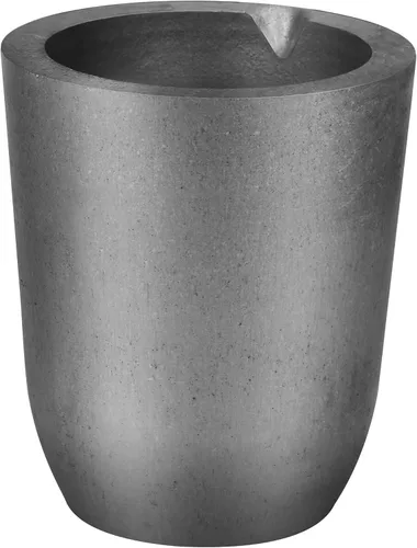 Miniatura 10 de CANALHOUT Crisoles de grafito de carburo de silicio, crisoles para derretir metal, resisten la alta temperatura de 1800℃ (3272°F), fundición
