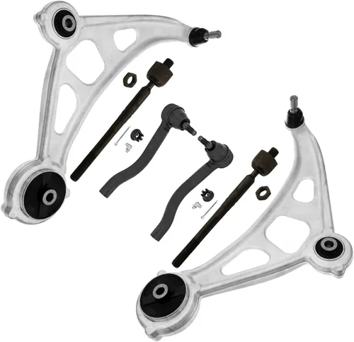 Miniatura 90 de Detroit Axle - Kit de extremo delantero para Chrysler 300 Dodge Charger Challenger 2011-2023, 2 brazos de control inferiores traseros 2 varillas