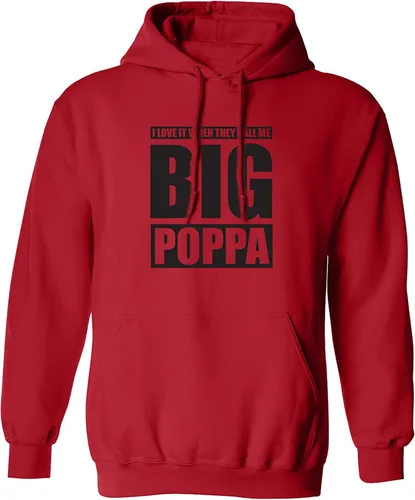 zerogravitee Sudadera con capucha para adultos "I Love It... Call Me Big Poppa