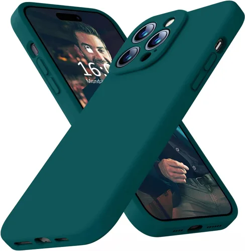 Miniatura 99 de Funda compatible con iPhone 13 de 6.1 pulgadas, de silicona líquida premium [forro de microfibra suave antiarañazos], goma de gel, protección Uva