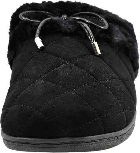 Miniatura 2 de Vionic Pleasant - Pantuflas ortopédicas para mujer, Negro