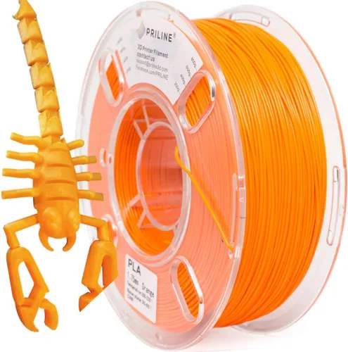 Miniatura 16 de Filamento de impresora 3D de PLA de 1.75mm, PRILINE - Filamento de impresora 3D de PLA, carrete de 1 kg (2.2 libras) Filamento de impresión 3D