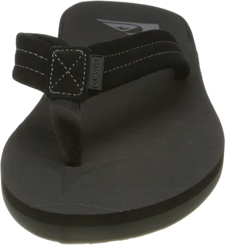 Miniatura 4 de Quiksilver Men's Carver Suede 3 Point Flip Flop Athletic Sandal