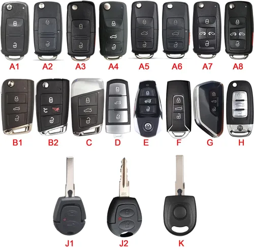 Miniatura 5 de Funda de silicona para llave de coche VW Volkswagen LAVIDA BORA CC JETTA SANTANA GOLF POLO Beetle PASSAT Sagitar MAGOTAN TOURAN
