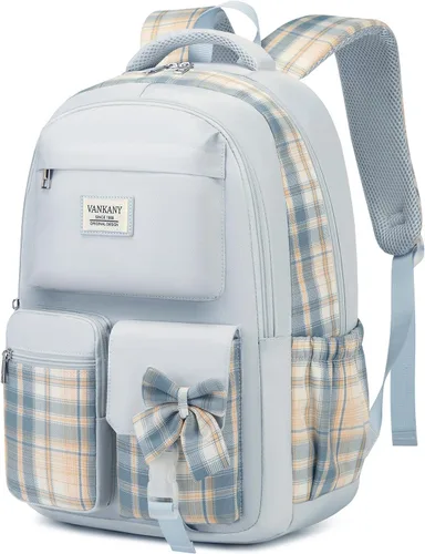 Mochila escolar para niñas adolescentes, bonita bolsa para computadora portátil para escuela secundaria y universidad, mochila estudiantil Morral