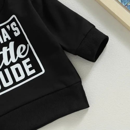 Miniatura 5 de Conjunto de sudadera de manga larga para bebé, ropa de otoño e invierno