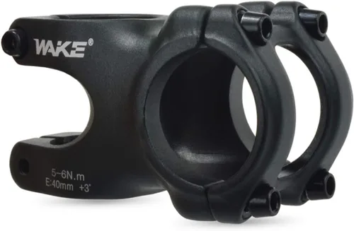 Miniatura 3 de MTB Mountain Bike Stem 31.8 1.575 in 3 grados manillar corto para la mayoría de bicicletas, bicicletas de carretera, BMX, ciclismo