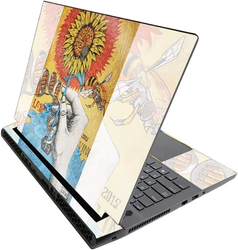 Miniatura 337 de MightySkins - Skin brillante con purpurina para Alienware M17 R3 (2020) y M17 R4 (2021) - Diversión de los años 90 Acabado duradero con purpurina