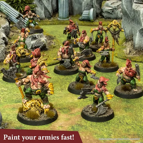 Miniatura 5 de The Army Painter, Speedpaint 2.0, Juego de pinturas más solicitadas, 24 botes de 18 ml de Speedpaints incl. 2 metálicos, 1 medio y 1 pincel gratis