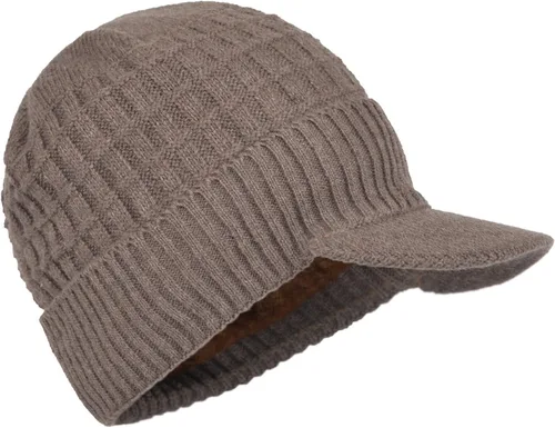 Miniatura 44 de Janey&Rubbins Gorro de punto diario con orejeras con forro polar y calavera