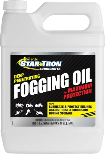 STAR BRITE Aceite de nebulización, grado profesional, máxima protección para todos los motores en almacenamiento estacional o a largo plazo
