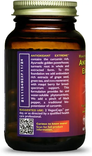 Miniatura 3 de HEALTHFORCE SUPERFOODS Antioxidant Extreme - 60 Cápsulas Veganas