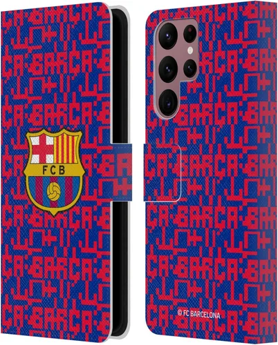 Miniatura 240 de Head Case Designs Funda de piel con licencia oficial del FC Barcelona Barca Crest Graphics para Samsung Galaxy A06 4G