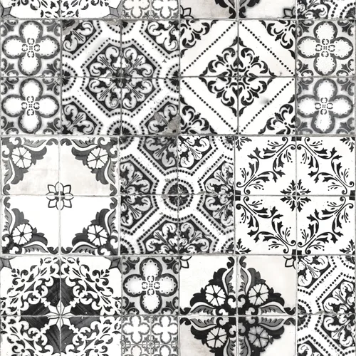 Miniatura 9 de RoomMates RMK11281WP Papel tapiz autoadhesivo de azulejo mediterráneo verde bosque
