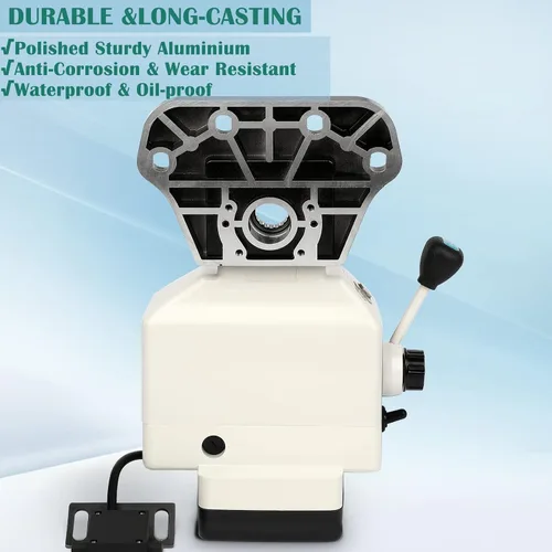 Miniatura 5 de Eje X de alimentación eléctrica para fresadora Torque de 450 in-lb, fresadora de mesa de 0-200 rpm, alimentación de potencia de 110 V
