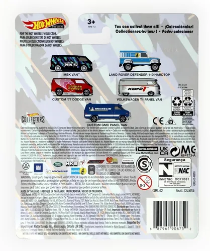 Miniatura 2 de Hotwheels MBK Van, HKS 1/5 [Negro]