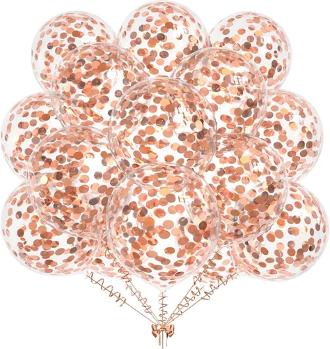 Miniatura 20 de 50 globos de confeti de papel de aluminio verde aguacate, globos de látex de 12 pulgadas con confeti verde aguacate en el interior para cumpleaños