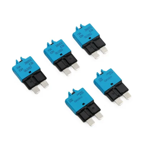 Miniatura 14 de E37 Auto (T1) Fusibles de disyuntor de reinicio automático de perfil bajo ATC/ATO - 12V DC 5A 10A 15A 20A 25A 30A (Paquete de 6 piezas mixtas)