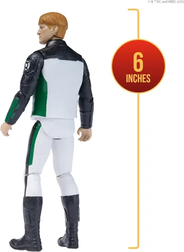 Miniatura 3 de DC Comics, Superman, Linterna Verde, Figura de acción de 6 pulgadas, estilo auténtico de la película de Superman, juguetes de superhéroes para niños