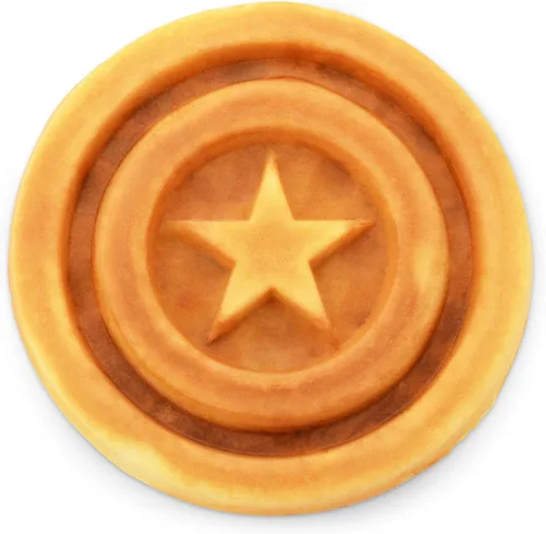 Miniatura 4 de Marvel MVA-278 Captain America Shield Waflera, azul, Captain America, Azul