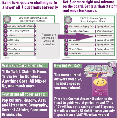 Miniatura 3 de Cuestión de hecho, el juego de mesa desafío de trivia