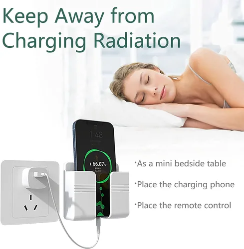 Miniatura 3 de CEI&BPY Soporte para teléfono de montaje en pared, soporte para teléfono con autoadhesivo. Soporte de teléfono para carga y RV para iPhone y Android